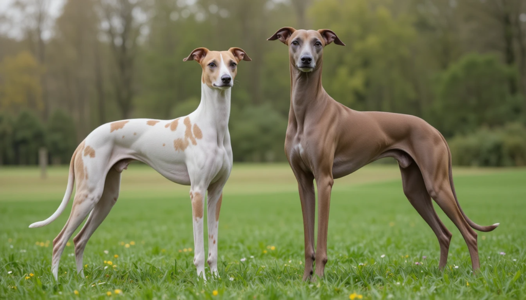 Whippet vs. Greyhound: Comprehensive Comparison of Size, Temperament, Care, and Lifestyle for Prospective Owners