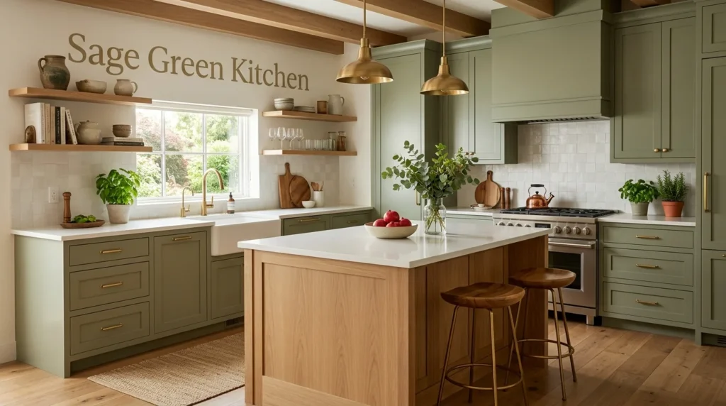 Sage Green Kitchen Ideas for UK Homes: How to Create a Calm, Timeless Scheme With Cabinets, Worktops, Walls, Lighting, and Decor