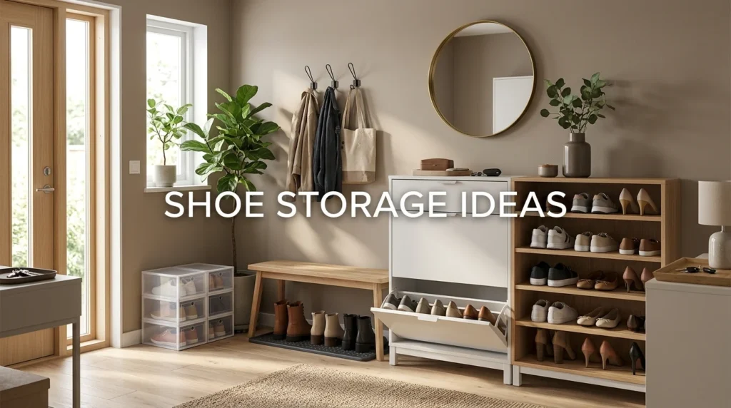 Shoe Storage Ideas for UK Homes: Complete Guide to 15 Clever Ways to Tame Hallway Clutter and Keep Your Entryway Organized