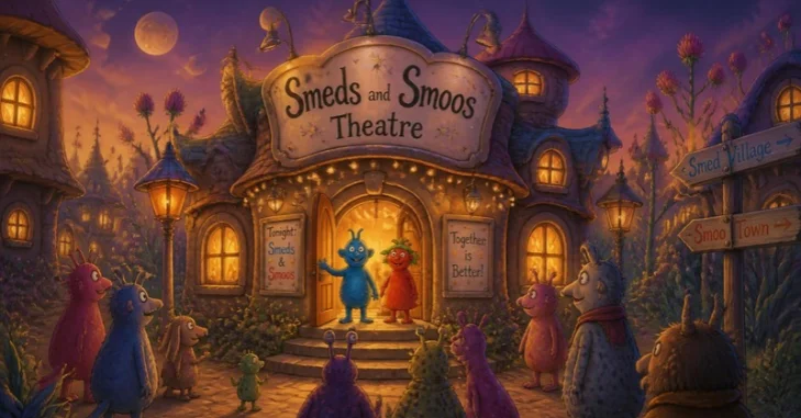 What Is the Smeds and Smoos Theatre Show About?